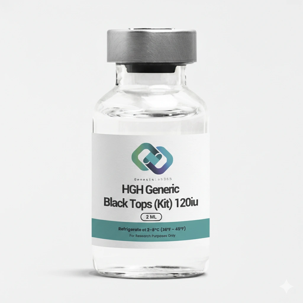 HGH Generic Black Tops (Kit) 120iu
