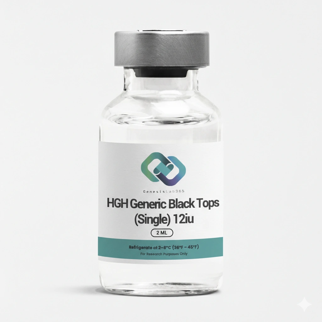 HGH Generic Black Tops (Single) 12iu
